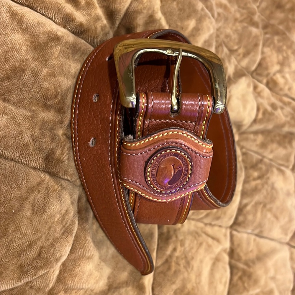 Vintage Dooney & Bourke USA belt leather
